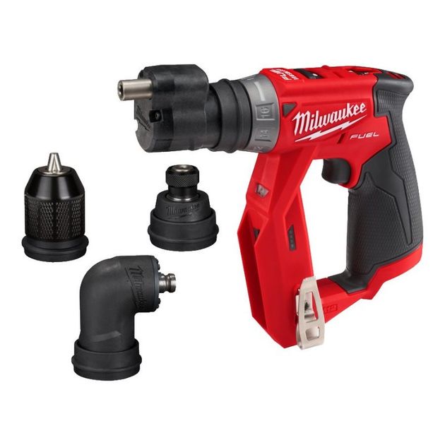 Дрель-шуруповерт Milwaukee M12 FUEL 4933471332 знімними насадками, крутний момент 34 Нм, фото , зображення 4 | SNABZHENIE.com.ua