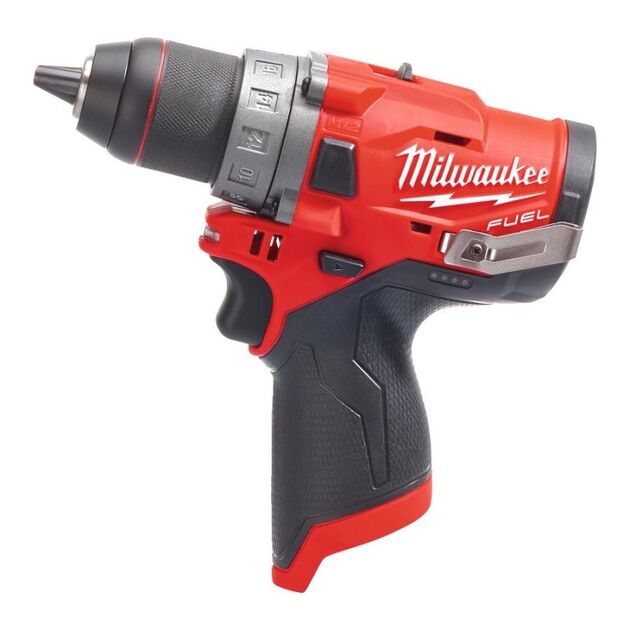 Дрель-шуруповерт MILWAUKEE M12 FUEL FDD-0, 2-скоростная, 44 Нм, фото  | SNABZHENIE.com.ua