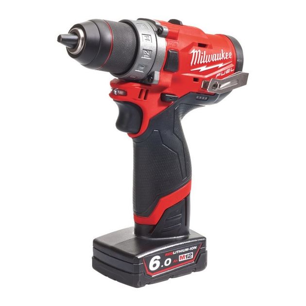 Дрель-шуруповерт MILWAUKEE M12 FUEL, 2-скоростная, 44 Нм, фото , изображение 7 | SNABZHENIE.com.ua