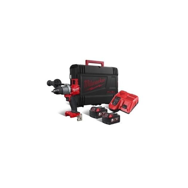 Ударная дрель Milwaukee M18 FPD2-502X, 135 Нм, FUEL™, фото , изображение 8 | SNABZHENIE.com.ua