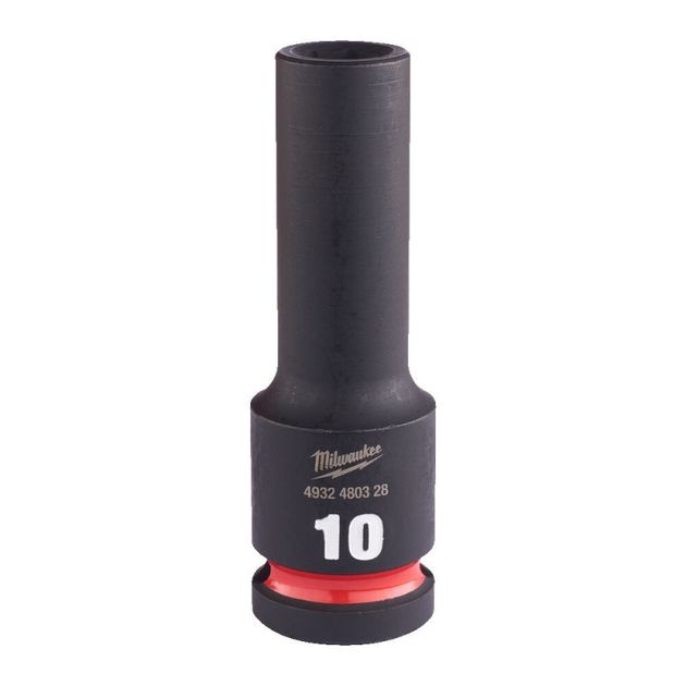 Удлиненная ударная головка MILWAUKEE 1/2", 10 мм, фото  | SNABZHENIE.com.ua