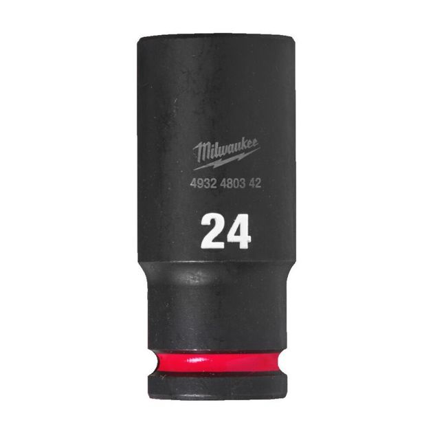 Ударная головка MILWAUKEE 1/2", 24 мм, удлиненная, фото  | SNABZHENIE.com.ua