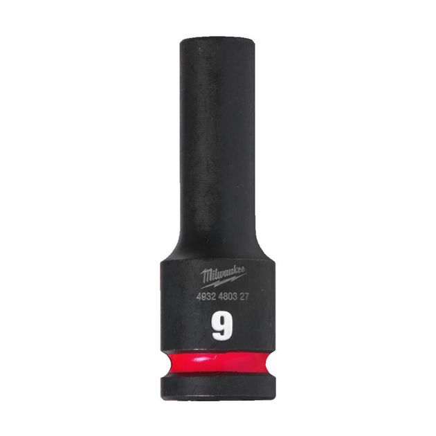 Удлиненная ударная головка MILWAUKEE 1/2" 9 мм, фото  | SNABZHENIE.com.ua