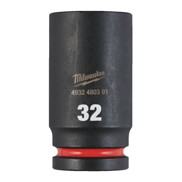 Удлиненная ударная головка 3/4" 32 мм MILWAUKEE, фото  | SNABZHENIE.com.ua