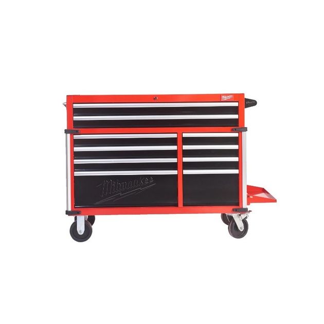 Инструментальная тележка MILWAUKEE 46", 10 полок, 4932478852, фото  | SNABZHENIE.com.ua