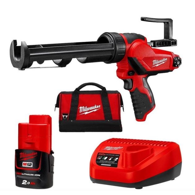 Клейовий пістолет акумуляторний MILWAUKEE M12 PCG/310C-201B 4933441655, фото , зображення 2 | SNABZHENIE.com.ua