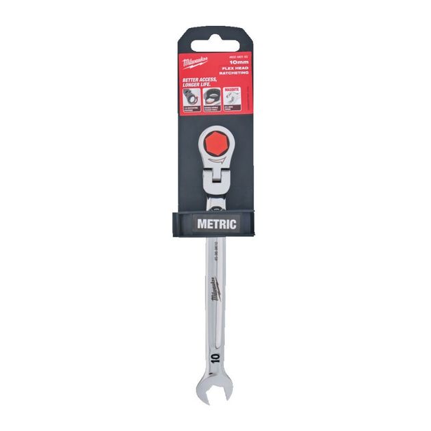 Ключ комбинированный MAX BITE™ 16 мм с трещоткой и шарниром, фото  | SNABZHENIE.com.ua