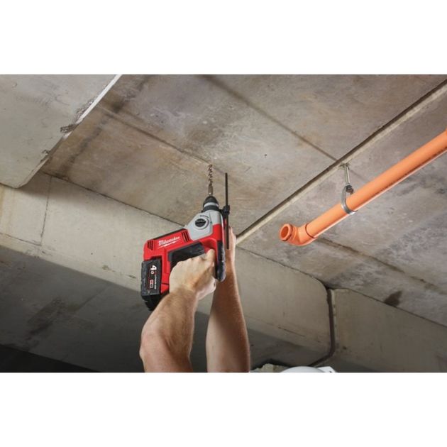 Компактний акумуляторний перфоратор MILWAUKEE SDS-Plus M18 BH-402C 4933443330, фото , зображення 9 | SNABZHENIE.com.ua