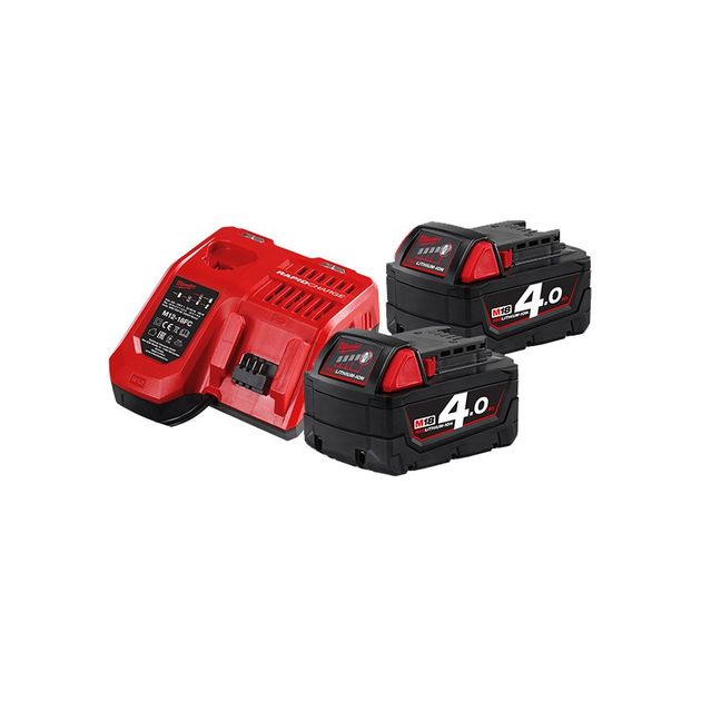 Энергокомплект M18 NRG-402 (2шт, з/у M12-18FC) 4933459215, фото  | SNABZHENIE.com.ua