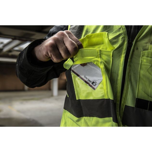 Жилет сигнальный желтый MILWAUKEE S/M (размер S/M), фото , изображение 4 | SNABZHENIE.com.ua Жилет сигнальный желтый MILWAUKEE S/M (размер S/M), фото , изображение 4 | SNABZHENIE.com.ua