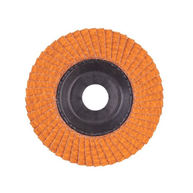 Лепестковый диск MILWAUKEE SLC50/125G40 CERA TURBO 125 мм, зерно 40, фото  | SNABZHENIE.com.ua