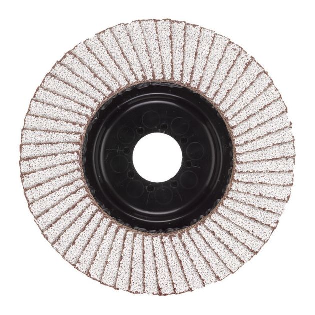 Лепестковый диск SLC50/125G60 ALUMINIUM 125 мм / зерно 60 MILWAUKEE, фото  | SNABZHENIE.com.ua