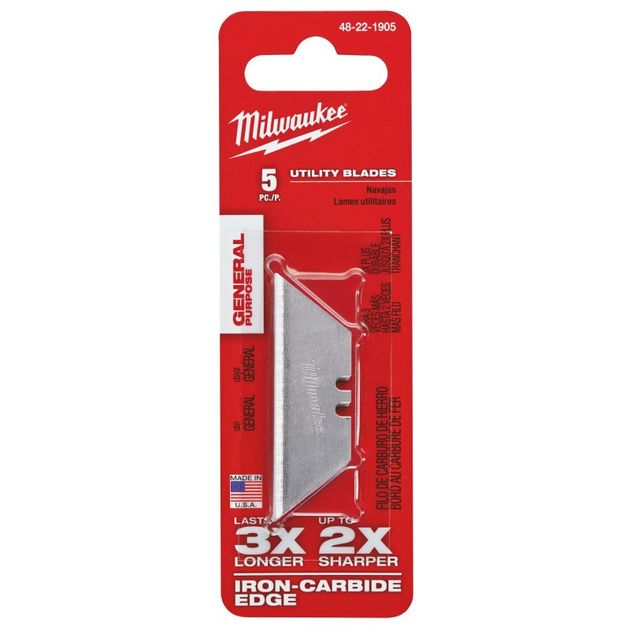 Сменные трапециевидные лезвия MILWAUKEE (5 шт/упак), фото , изображение 3 | SNABZHENIE.com.ua Сменные трапециевидные лезвия MILWAUKEE (5 шт/упак), фото , изображение 3 | SNABZHENIE.com.ua