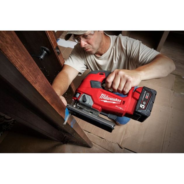 Лобзик M18 FUEL™ з скобовидною рукояткою MILWAUKEE 4933464726, фото , зображення 7 | SNABZHENIE.com.ua Лобзик M18 FUEL™ з скобовидною рукояткою MILWAUKEE 4933464726, фото , зображення 7 | SNABZHENIE.com.ua