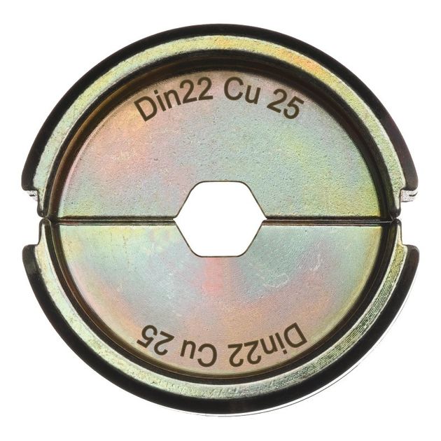 Матриця DIN22 Cu 25, фото  | SNABZHENIE.com.ua