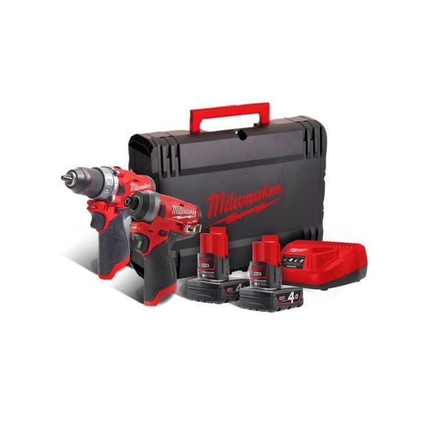 Набор инструментов M12 FPP2A-402X MILWAUKEE 4933459808, фото  | SNABZHENIE.com.ua