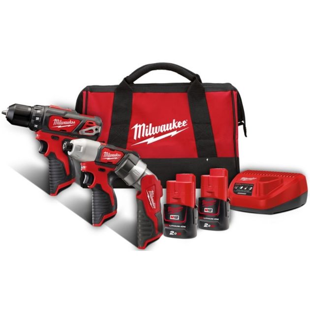 Набор инструментов MILWAUKEE M12 BPP3A-202B 4933441225, фото  | SNABZHENIE.com.ua