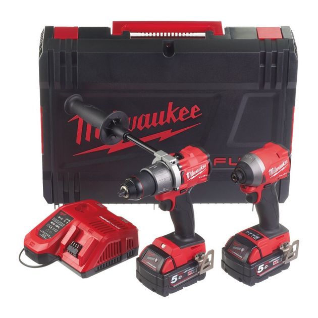 Набор инструментов MILWAUKEE M18 FPP2A2-502X FUEL™ 4933464268, фото , изображение 3 | SNABZHENIE.com.ua Набор инструментов MILWAUKEE M18 FPP2A2-502X FUEL™ 4933464268, фото , изображение 3 | SNABZHENIE.com.ua