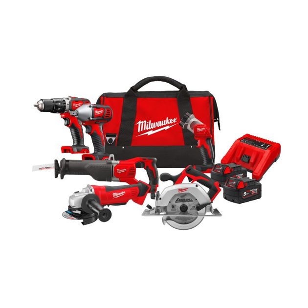 Набор инструментов MILWAUKEE M18 PP6B-502B 4933451038, фото  | SNABZHENIE.com.ua