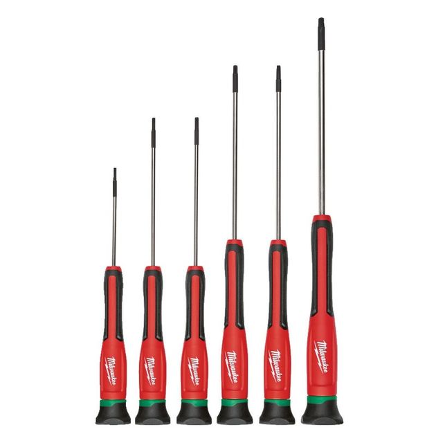 Набор отверток TORX для точной механики (6 шт) MILWAUKEE, фото  | SNABZHENIE.com.ua
