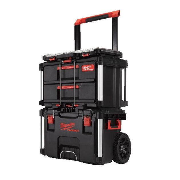 Набор ящиков MILWAUKEE PACKOUT, фото  | SNABZHENIE.com.ua