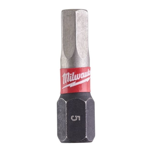 Насадка Milwaukee SHOCKWAVE Hex5 25мм (2 шт), фото  | SNABZHENIE.com.ua