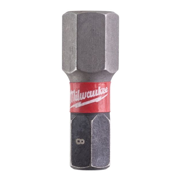 Насадка Milwaukee SHOCKWAVE Hex8, 25 мм, 2 шт, фото  | SNABZHENIE.com.ua
