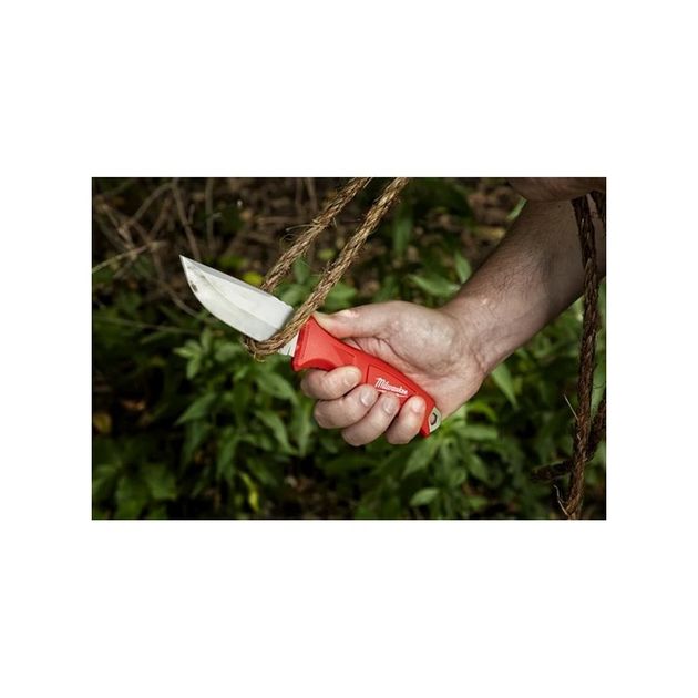 Нож с фиксированным лезвием MILWAUKEE 4932464828, фото , изображение 3 | SNABZHENIE.com.ua Нож с фиксированным лезвием MILWAUKEE 4932464828, фото , изображение 3 | SNABZHENIE.com.ua