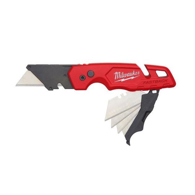Складной многофункциональный нож FASTBACK™ MILWAUKEE с хранением лезвий, фото , изображение 2 | SNABZHENIE.com.ua Складной многофункциональный нож FASTBACK™ MILWAUKEE с хранением лезвий, фото , изображение 2 | SNABZHENIE.com.ua