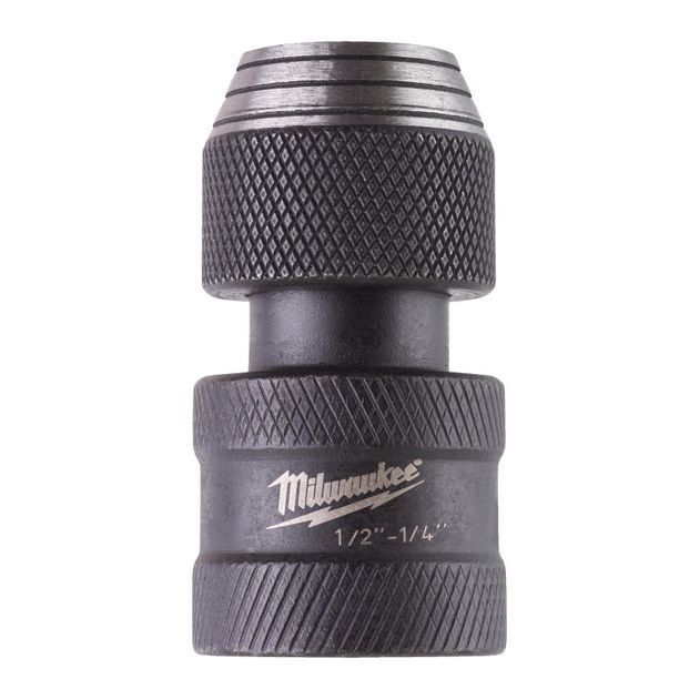 Переходник 1/2" квадратный на 1/4" HEX MILWAUKEE, фото  | SNABZHENIE.com.ua