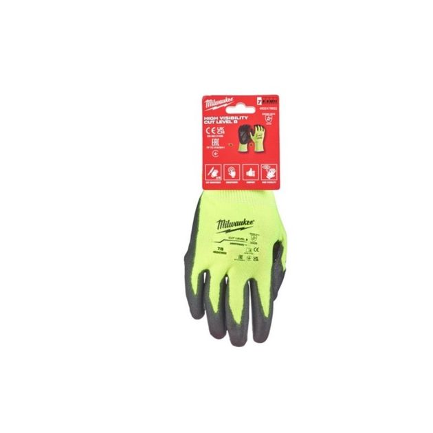 Перчатки сигнальні з рівнем опору порізам 4, розмір S/7, фото , зображення 3 | SNABZHENIE.com.ua Перчатки сигнальні з рівнем опору порізам 4, розмір S/7, фото , зображення 3 | SNABZHENIE.com.ua