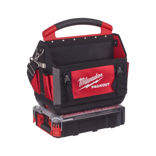 Промо набор MILWAUKEE PACKOUT: открытая сумка + органайзер, фото  | SNABZHENIE.com.ua