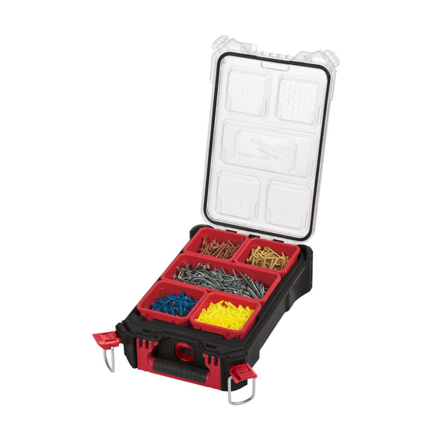 Промо набор MILWAUKEE PACKOUT: открытая сумка + органайзер, фото , изображение 7 | SNABZHENIE.com.ua