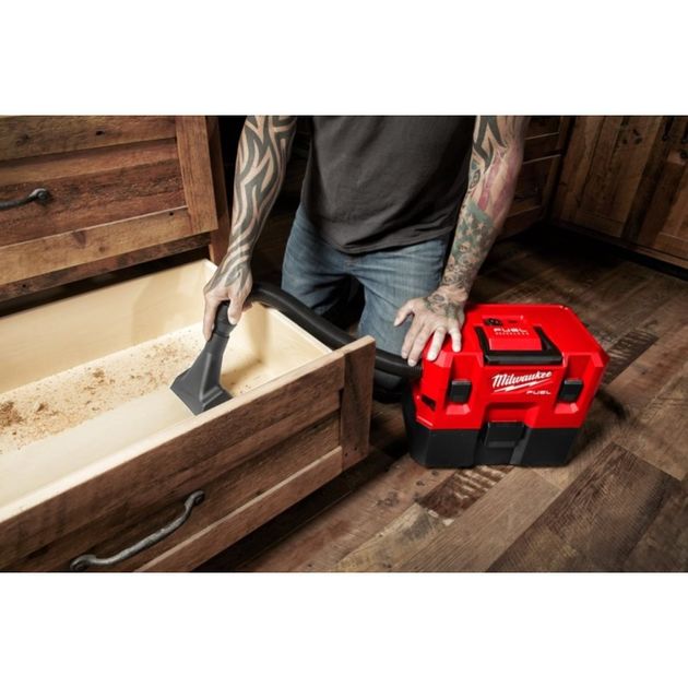 Пилосос для води та сухого сміття MILWAUKEE M12 FUEL FVCL-0 4933478186, фото , зображення 7 | SNABZHENIE.com.ua Пилосос для води та сухого сміття MILWAUKEE M12 FUEL FVCL-0 4933478186, фото , зображення 7 | SNABZHENIE.com.ua