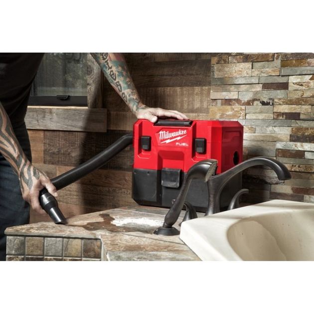 Пилосос для води та сухого сміття MILWAUKEE M12 FUEL FVCL-0 4933478186, фото , зображення 9 | SNABZHENIE.com.ua Пилосос для води та сухого сміття MILWAUKEE M12 FUEL FVCL-0 4933478186, фото , зображення 9 | SNABZHENIE.com.ua