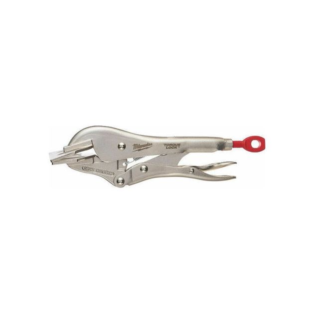 Зажим-струбцина MILWAUKEE TORQUE LOCK 8" (200мм) с плоскими губками, фото  | SNABZHENIE.com.ua