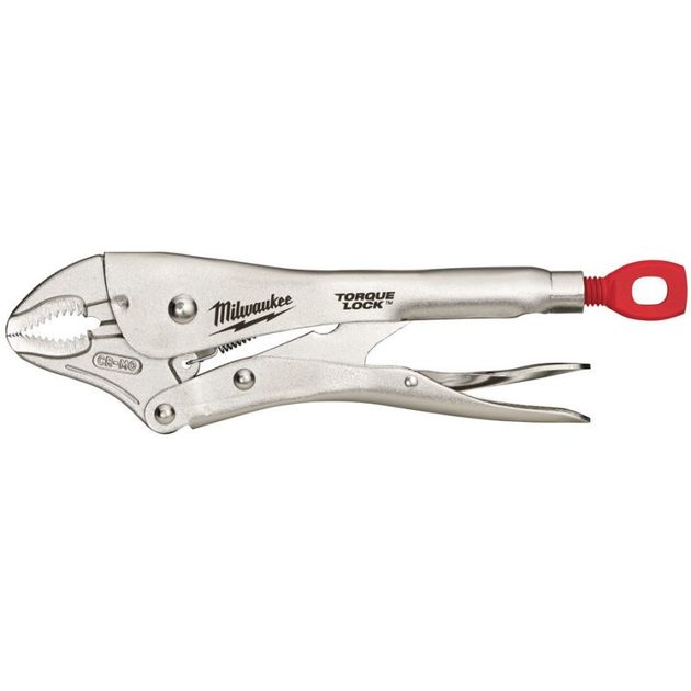 Зажим-струбцина MILWAUKEE 10” TORQUE LOCK™ с закругленными губками, фото  | SNABZHENIE.com.ua