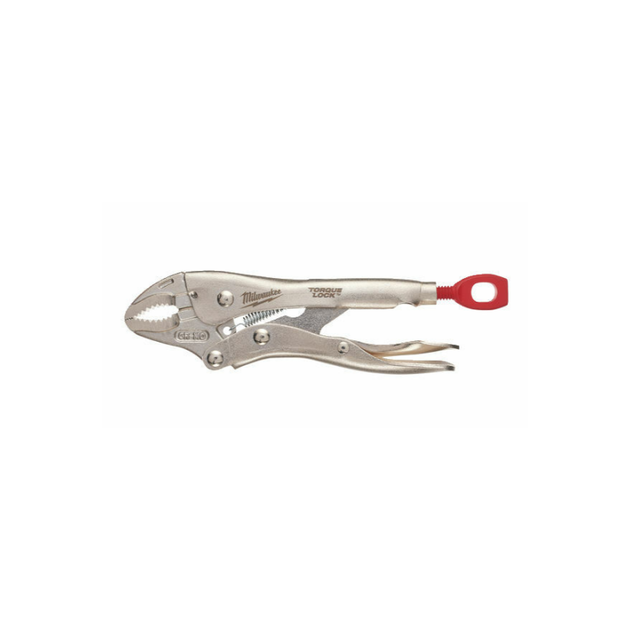Зажим-струбцина MILWAUKEE TORQUE LOCK 5" (127мм) с изогнутыми губками, фото  | SNABZHENIE.com.ua