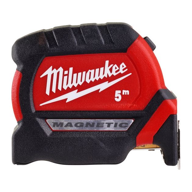 Рулетка магнитная PREMIUM MILWAUKEE, 5м, (27мм), фото  | SNABZHENIE.com.ua