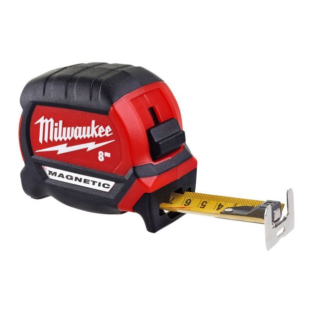 Магнитная рулетка GEN III 8м MILWAUKEE 4932464600, фото , изображение 5 | SNABZHENIE.com.ua Магнитная рулетка GEN III 8м MILWAUKEE 4932464600, фото , изображение 5 | SNABZHENIE.com.ua