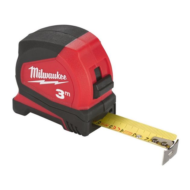 Рулетка Pro Compact MILWAUKEE, 3м, 16мм, фото , изображение 2 | SNABZHENIE.com.ua Рулетка Pro Compact MILWAUKEE, 3м, 16мм, фото , изображение 2 | SNABZHENIE.com.ua