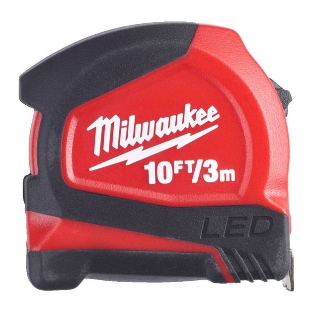 Рулетка MILWAUKEE 3м с LED подсветкой (12мм), фото , изображение 2 | SNABZHENIE.com.ua Рулетка MILWAUKEE 3м с LED подсветкой (12мм), фото , изображение 2 | SNABZHENIE.com.ua