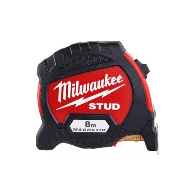 Рулетка магнитная метрическая MILWAUKEE STUD, 8м (33мм), фото  | SNABZHENIE.com.ua