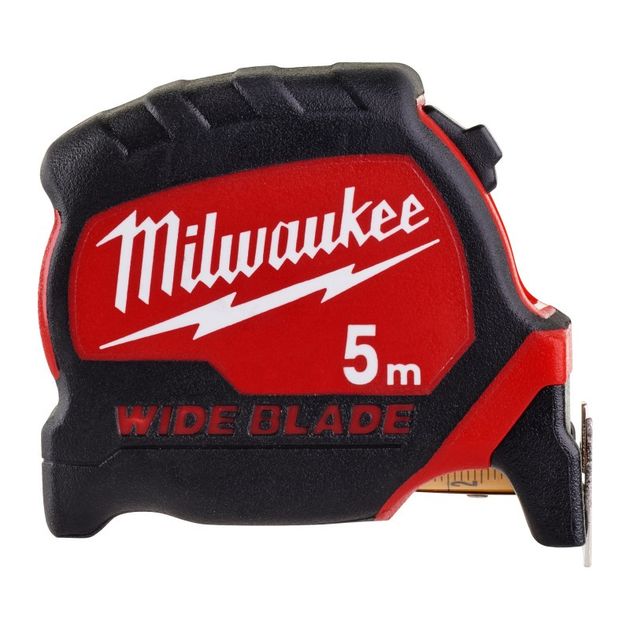 Рулетка метрическая MILWAUKEE WIDE BLADE, 5м (33мм), фото  | SNABZHENIE.com.ua