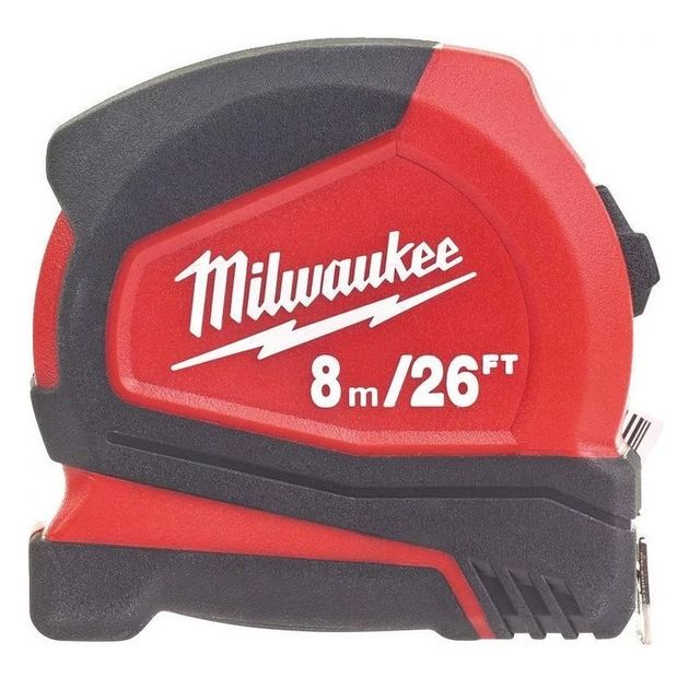 Рулетка Pro Compact MILWAUKEE 4932459596, 8 м, 26 мм, фото  | SNABZHENIE.com.ua