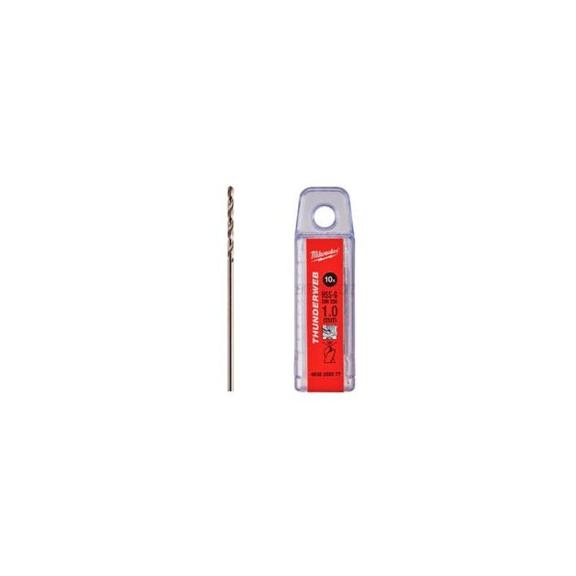 Сверло по металлу THUNDERWEB HSS-G MILWAUKEE DIN338, ?4,1х75мм, (10шт), фото , зображення 2 | SNABZHENIE.com.ua Сверло по металлу THUNDERWEB HSS-G MILWAUKEE DIN338, ?4,1х75мм, (10шт), фото , зображення 2 | SNABZHENIE.com.ua