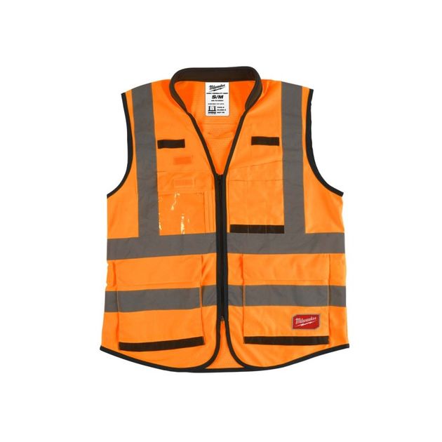 Сигнальный жилет Премиум оранжевый 2XL/3XL, фото  | SNABZHENIE.com.ua