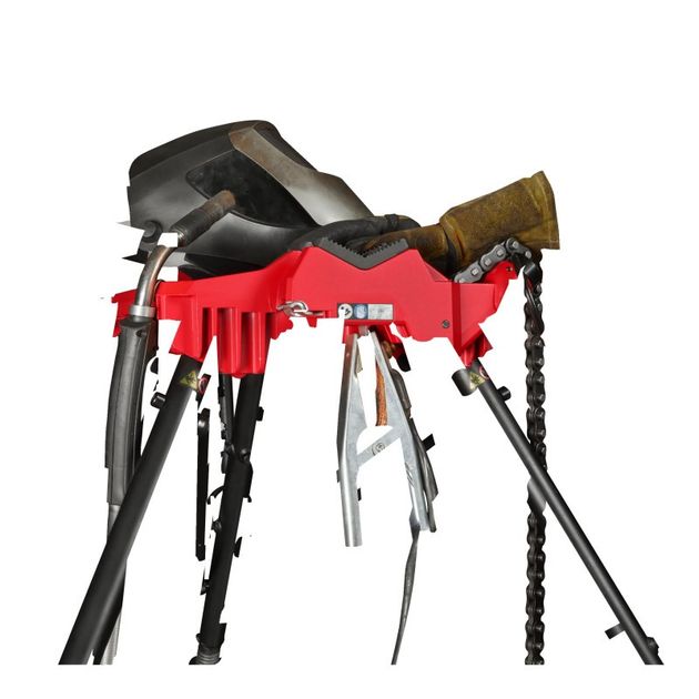 Стол Milwaukee с тисками для труб, фото , изображение 8 | SNABZHENIE.com.ua