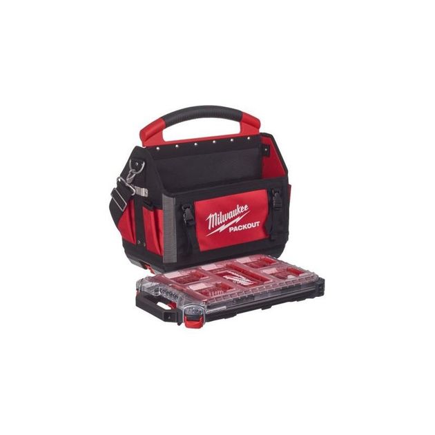 Сумка MILWAUKEE PACKOUT 40 см и Компактный Органайзер PACKOUT, фото  | SNABZHENIE.com.ua
