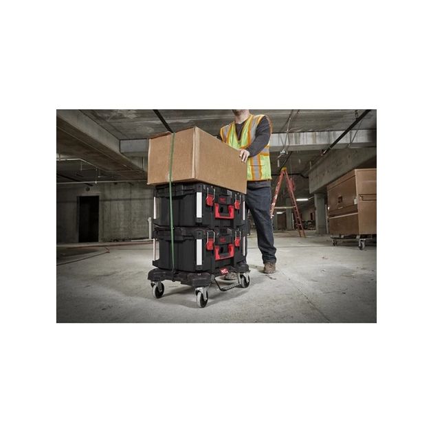 Тележка MILWAUKEE PACKOUT для перемещения кейсов 4932471068, фото , изображение 4 | SNABZHENIE.com.ua Тележка MILWAUKEE PACKOUT для перемещения кейсов 4932471068, фото , изображение 4 | SNABZHENIE.com.ua